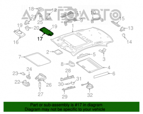 Capota stângă Mercedes W221 gri, fără cârlig, pentru curățare chimică.