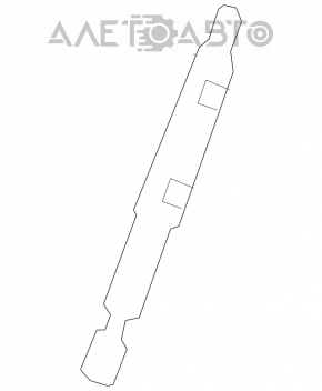 Amortizor capota dreapta Mercedes W221 nou original OEM