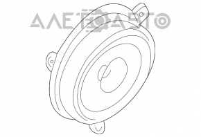 Difuzorul din spate dreapta Infiniti FX35 FX45 03-08