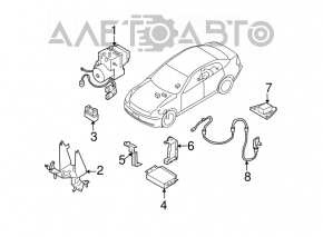 ABS ABS Nissan 350z 03