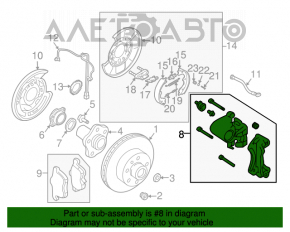 Suport spate dreapta Nissan 350z