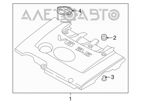 Capacul motorului Nissan Murano z50 03-08