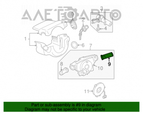 Comutatorul de sub volan din dreapta Nissan Murano z50 03-08