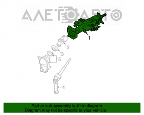 Рулевая колонка Nissan Murano z50 03-08