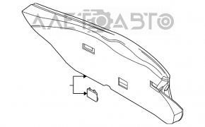 Capacul portbagajului Nissan Murano z50 03-08