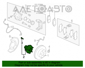 Rulment roată față stânga Nissan Murano z50 03-08