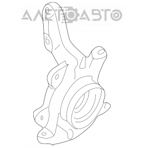 Capacul frontal stânga Nissan Murano z50 03-08