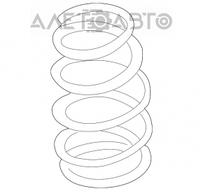 Arcul de suspensie din față dreapta Nissan Murano z50 03-08