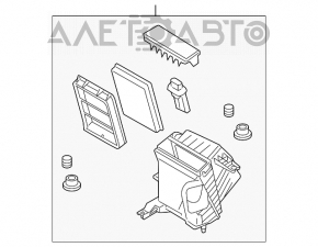 Corpul filtrului de aer Nissan Rogue 07-12