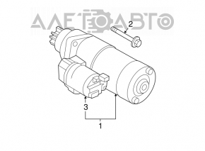 Стартер Nissan Rogue 07-12