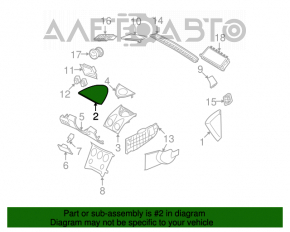 Panoul de instrumente pentru Nissan Rogue 07-12.