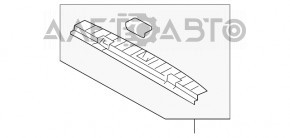 Накладка проема багажника Subaru b10 Tribeca