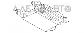 Monitorul de tavan din spate cu player pentru Subaru B9 Tribeca bej