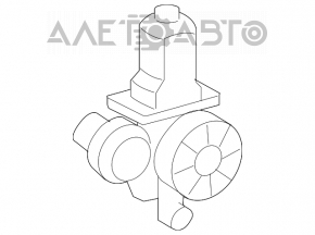 Motorul geamului electric din spate dreapta pentru Toyota Camry v50 12-14 SUA