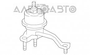 Pernele motorului dreapta Toyota Camry v40 2.4, hibrid