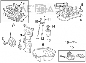 Colector de admisie pentru Toyota Camry v40 2.4, hibrid