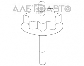 Montarea roții de rezervă pentru Toyota Camry v40