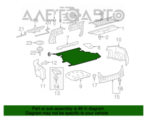 Capacitatea portbagajului Toyota Camry v40