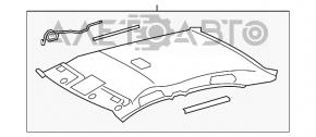 Acoperirea tavanului pentru Toyota Camry v40 07-09, bej, fără panoramică.