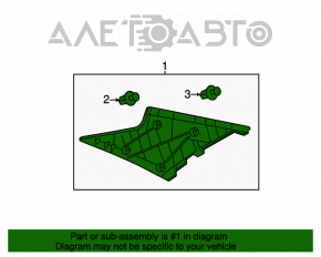 Capac spate dreapta Toyota Camry v40 gri.