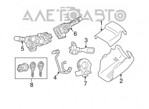 Cadru de direcție pentru Toyota Camry v40