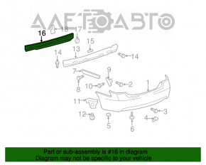 Amplificatorul pentru bara spate a Toyota Camry v40