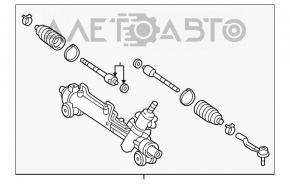 Bară de direcție Toyota Camry v40