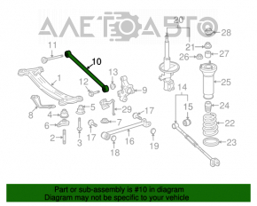 Maneta transversală spate stânga Toyota Avalon 05-12