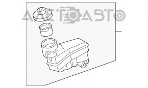 Rezervorul de lichid de frână pentru Toyota Camry v40 fără capac