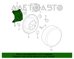 Suport roată de rezervă Toyota Rav4 06-12