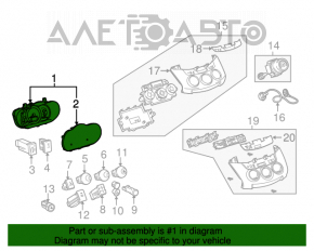 Panoul de instrumente Toyota Rav4 06-12