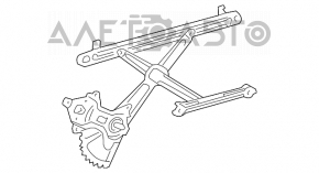 Geam electric cu motor, dreapta față, Toyota Sienna 04-10