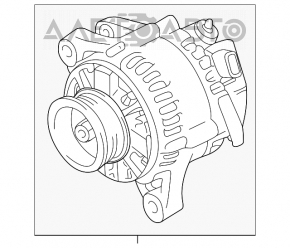 Generatorul Toyota Sienna 04-10 3.5