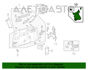 Capac spate dreapta Toyota Sienna 04-10