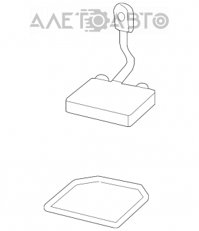 Blocul de aprindere stânga pentru Toyota Prius 2004-2009.