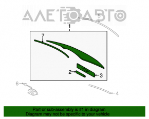 Стекло заднее Lexus GS300 GS350 GS430 GS450h 06-11