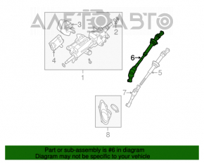 Рулевая колонка Lexus IS250 IS300 IS350 06-13