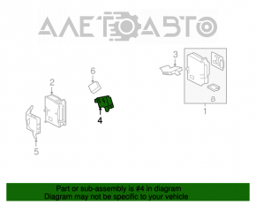 Calculatorul de control al coloanei de direcție Lexus GS300 GS350 GS430 GS450h 06-11.