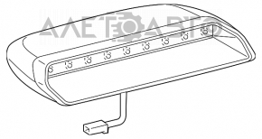 Semnal de oprire Lexus GS300 GS350 GS430 GS450h 06-09 bej