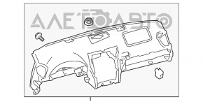 Panoul frontal al torpilei fără AIRBAG pentru Lexus IS250 IS300 IS350 06-08