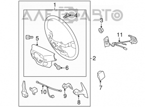 Butonul de control de pe volanul Lexus IS250 IS300 IS350 06-13