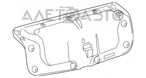 Capacul portbagajului pentru Lexus IS250 IS350 06-10