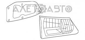 Lampă interioară capac portbagaj dreapta Lexus IS250 IS300 IS350 11-13