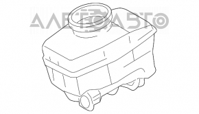 Бачок ГТЦ Lexus IS250 IS300 IS350 06-13