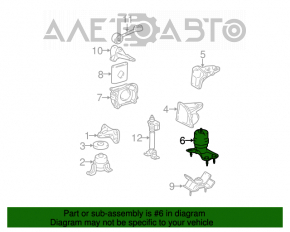 Pernele motorului din spate pentru Lexus RX300 98-03