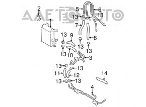 Radiator de răcire pentru cutia de viteze Lexus RX300 98-03