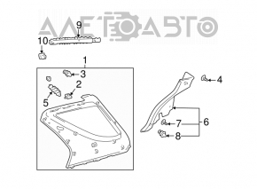 Capac spate dreapta pentru Lexus RX300 98-03