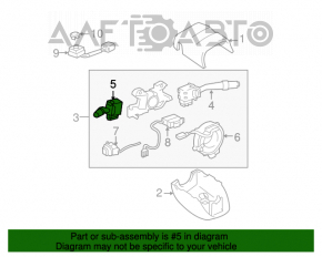 Comutatorul de sub volan stânga Lexus RX300 98-03