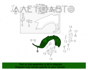 Bara de protecție față stânga pentru Lexus RX300 98-03