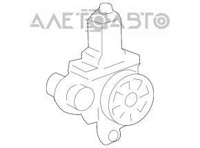 Motor electric pentru ridicarea geamului, spate stânga, Lexus GX470 03-09